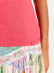 FatFace Ivy Pink T Shirt - Image 3 of 5