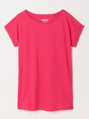 FatFace Ivy Pink T Shirt - Image 5 of 5