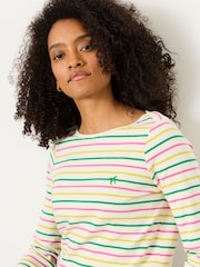 FatFace Breton Multi Embroidered T Shirt - Image 3 of 5