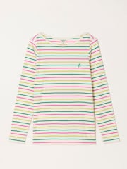 FatFace Breton Multi Embroidered T Shirt - Image 5 of 5