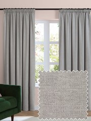Furn Soft Chenille Lined Pencil Pleat Curtains - Bild 1 von 7