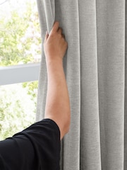 Furn Soft Chenille Lined Pencil Pleat Curtains - Bild 3 von 7