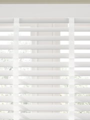 Cream Dream Fine Grain Made To Measure 50mm Starwood Fauxwood 25mm Arctic Taped Venetian Blinds - Image 3 of 5