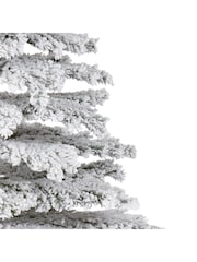 Premier Decorations Ltd 7ft Flocked Mountain Pine Flocked Christmas Tree - Image 2 of 5