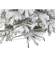 Premier Decorations Ltd 7ft Flocked Mountain Pine Flocked Christmas Tree - Image 4 of 5