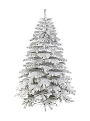Premier Decorations Ltd 7ft Flocked Mountain Pine Flocked Christmas Tree - Image 5 of 5
