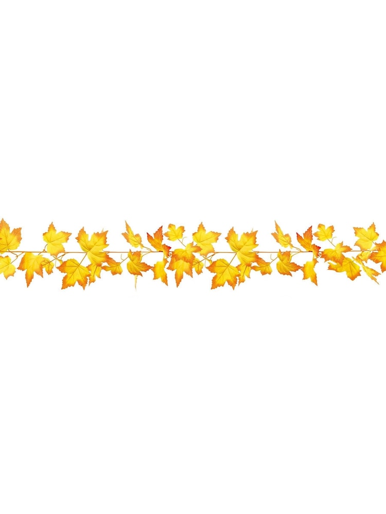 Premier Decorations Ltd 500cm Autumn Leaf Door Garland - Image 2 of 2 Premier Decorations Ltd 500cm Autumn Leaf Door Garland - Image 2 of 2
