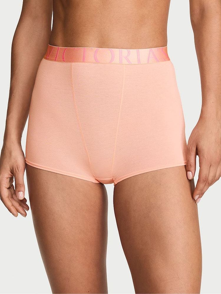 Victoria's Secret Pink Gin High Waist Exploded Logo Knickers - Image 1 of 3