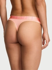 Victoria's Secret Pink Gin Thong Exploded Logo Knickers - Image 2 of 2