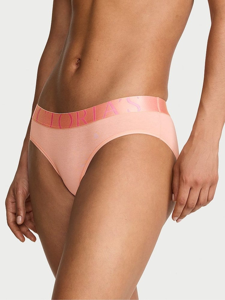 Victoria's Secret Pink Gin Hipster Exploded Logo Knickers - Image 1 of 3