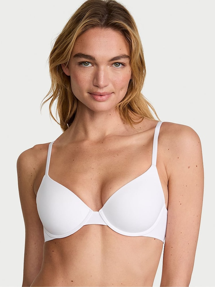 Victoria's Secret White Lightly Lined Demi Bra - Image 1 of 3