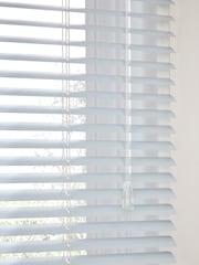 White Matt Made To Measure 25mm Aluminium Venetian Blinds - Image 5 of 6
