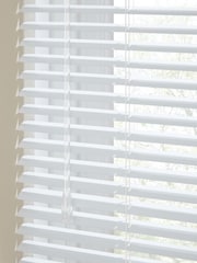 White Gloss Made To Measure 25mm Aluminium Venetian Blinds - Image 5 of 6