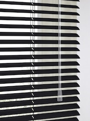Black Made To Measure 25mm Aluminium Venetian Blinds - Image 5 of 7