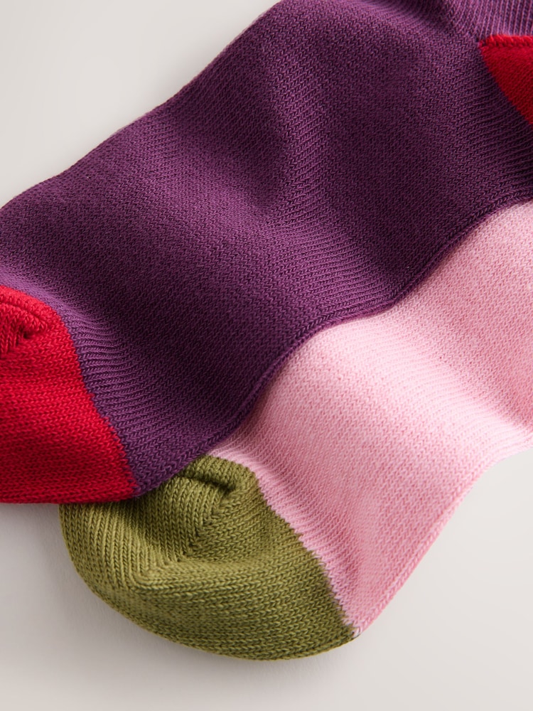 rožnata Češnje - Warm Handle Cotton Ankle Socks 2 Pack - Slika 5 iz 5 rožnata Češnje - Warm Handle Cotton Ankle Socks 2 Pack - Slika 5 iz 5