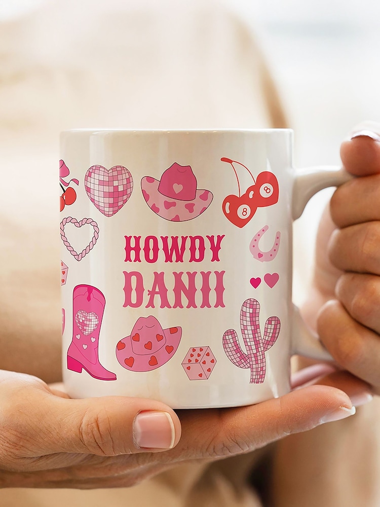 Personalised Cowgirl Mug by PMC - Image 3 of 3 Personalised Cowgirl Mug by PMC - Image 3 of 3