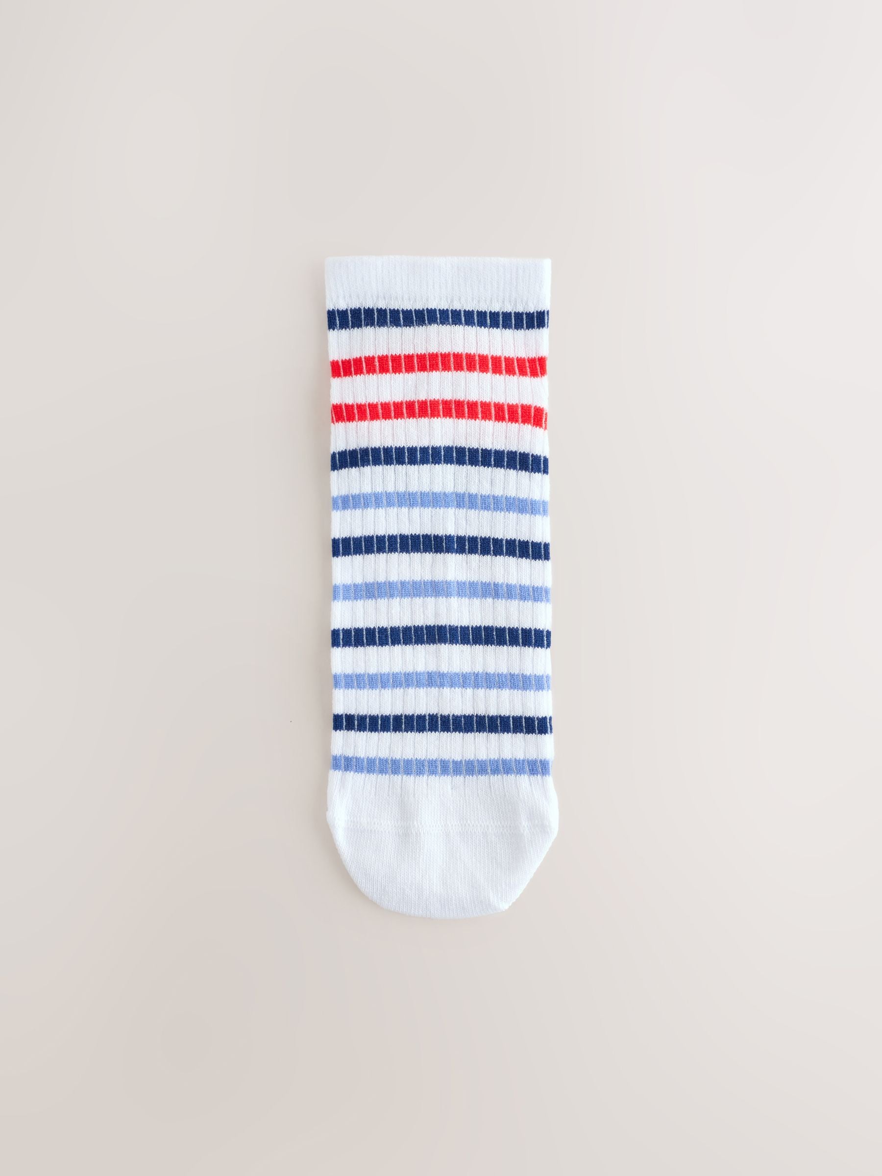 Buy Blue Nautical Trainer Socks 4 Pack from Next USA