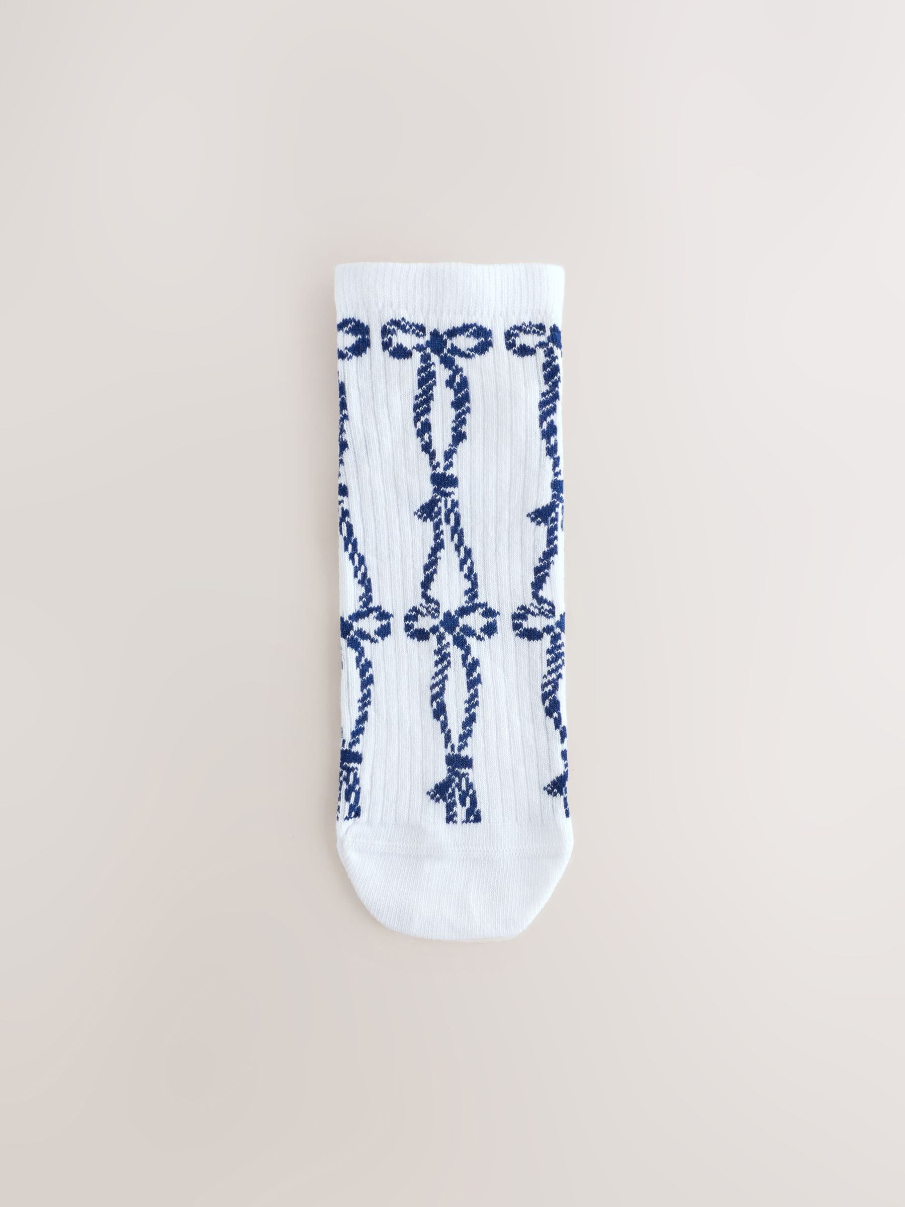 DESTINATION『US Natural Socks6'0-6'4』NAVY Buy Blue Nautical Trainer Socks 4 Pack from Next USA