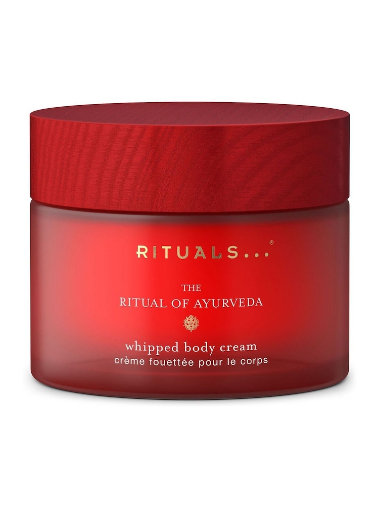 Rituals The Ritual of Ayurveda Sweet Almond & Indian Rose 220ml Whipped Body Cream - Image 1 of 5