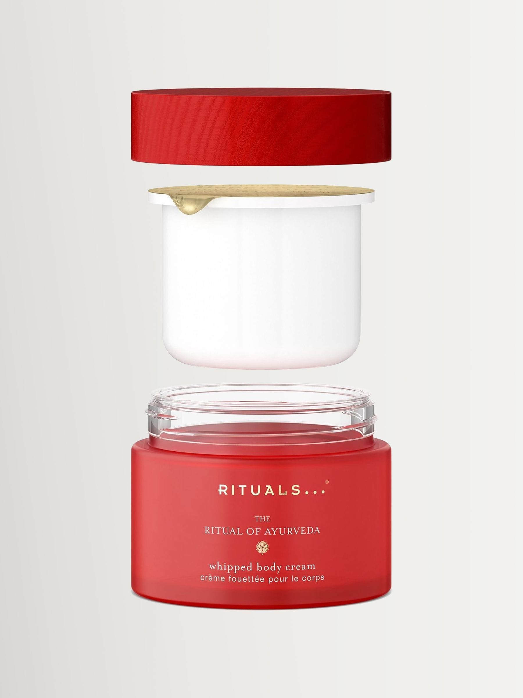 Rituals Unisex The Ritual Of Ayurveda Sweet Almond & Indian Rose Refill Whipped Body Cream - Image 1