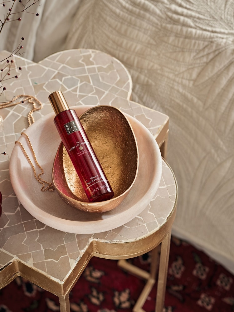 Rituals The Ritual of Ayurveda Sweet Almond Oil Indian Rose Hair & Body Mist 50ml - Image 2 of 2 Rituals The Ritual of Ayurveda Sweet Almond Oil Indian Rose Hair & Body Mist 50ml - Image 2 of 2