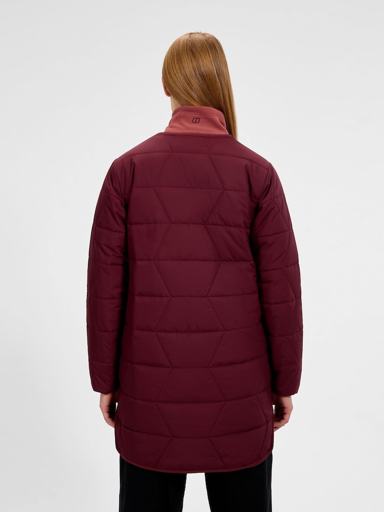 Berghaus Red Womens Netherdene Quilted Jacket - Image 2 of 6 Berghaus Red Womens Netherdene Quilted Jacket - Image 2 of 6