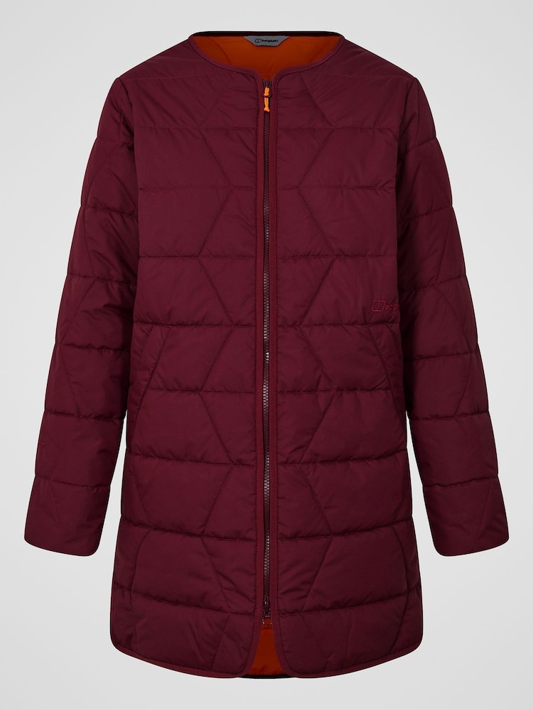 Berghaus Red Womens Netherdene Quilted Jacket - Image 6 of 6 Berghaus Red Womens Netherdene Quilted Jacket - Image 6 of 6