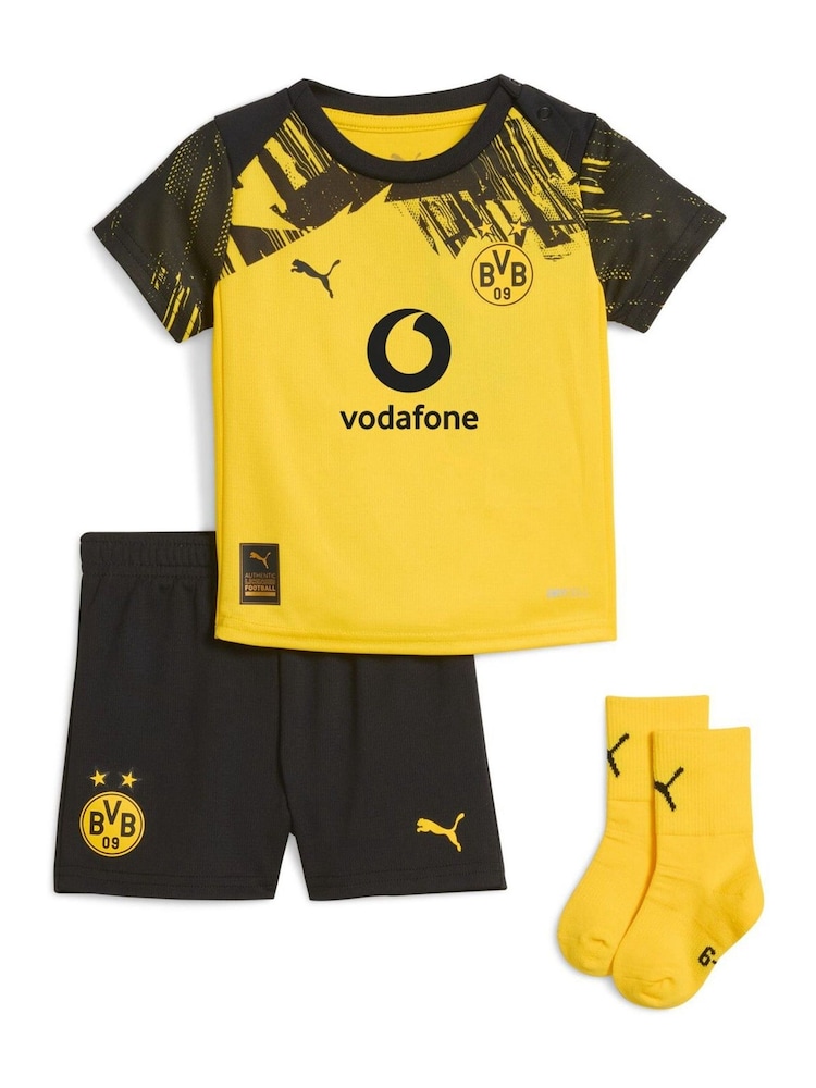 Puma Yellow Borussia Dortmund 25/26 Baby Kit - Image 1 of 2