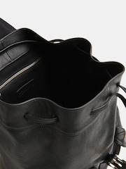 Whistles Black Sierra Pocket Detail Backpack - Image 4 of 5