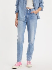 Levi's® Blue 80S Mom Jeans - Image 1 of 7