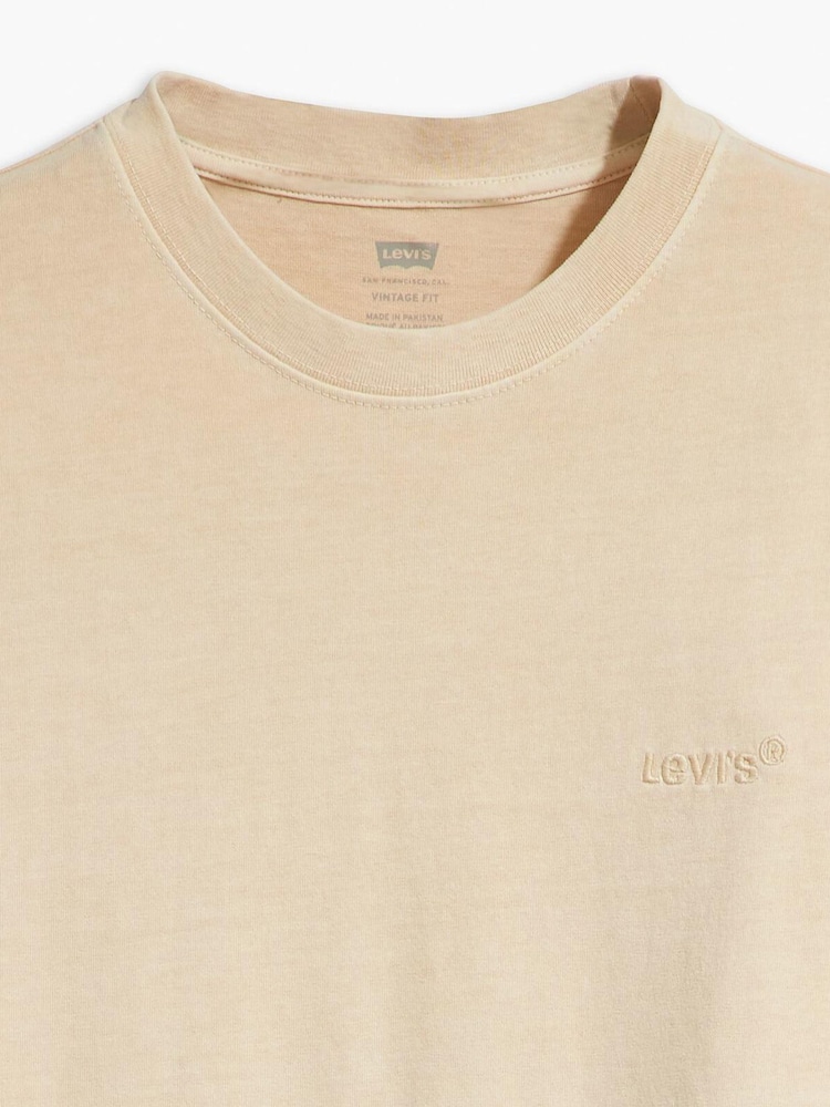 Levi's® Cream Red Tab Vintage T-Shirt - Image 6 of 6