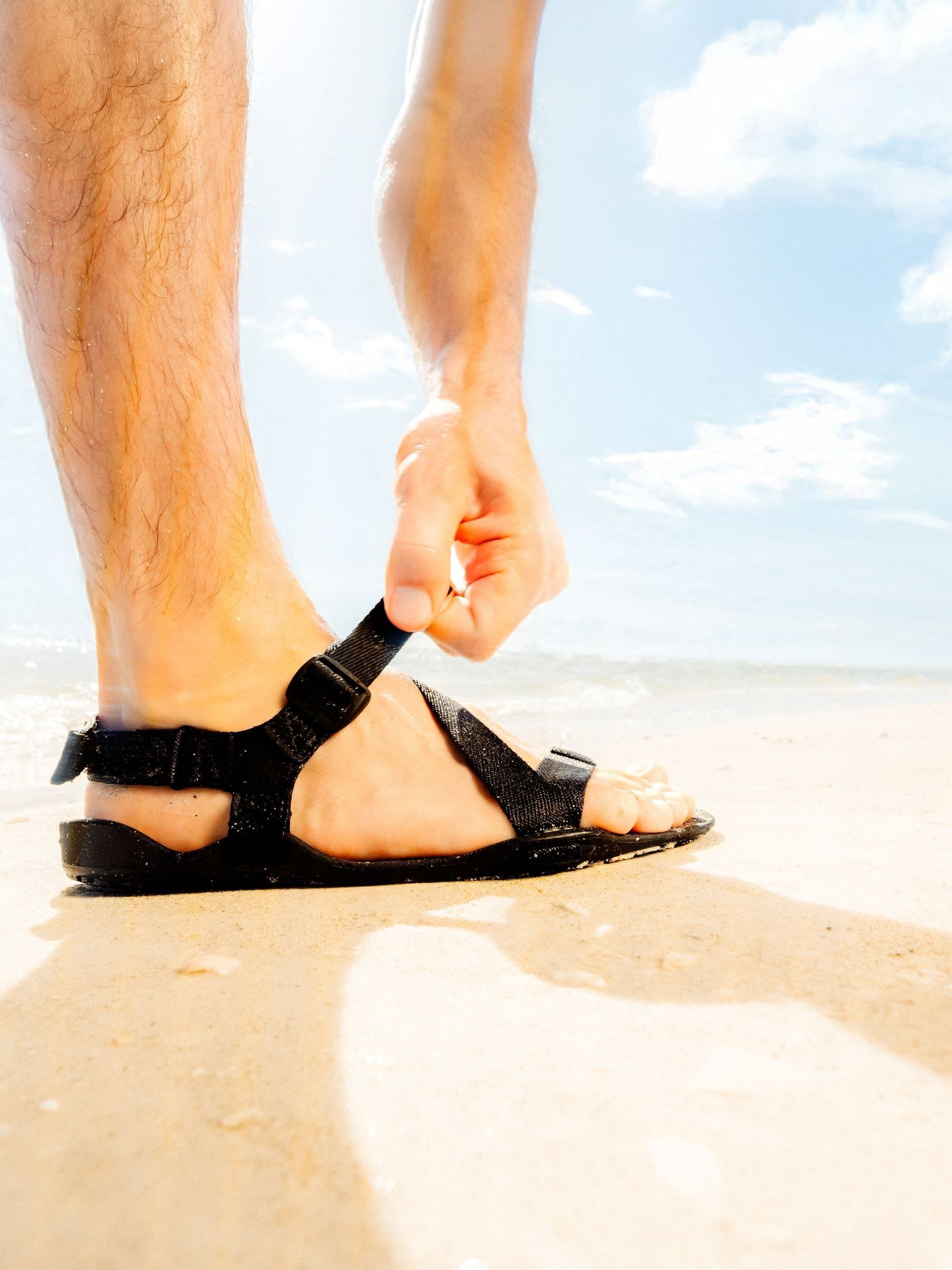 Buy Xero Black Barefoot Z-Trek Sandals from Next USA