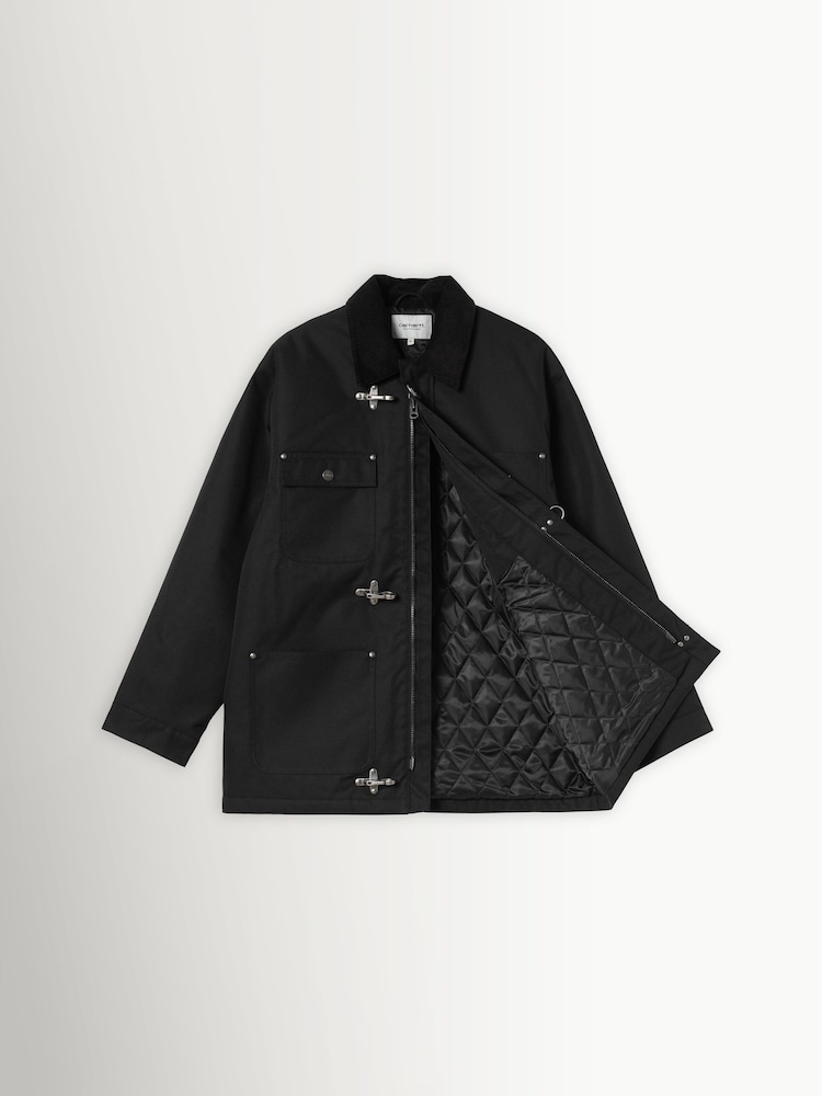 Carhartt WIP Black Adair Coat - Image 2 of 3