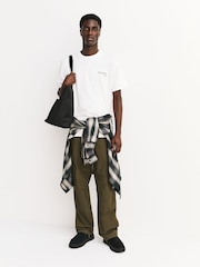 Carhartt WIP White Short Sleeve Garble T-Shirt - Image 4 of 7