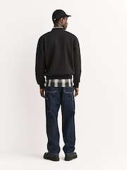 Carhartt WIP Black Graphic Logo Sweatshirt - Image 4 of 7