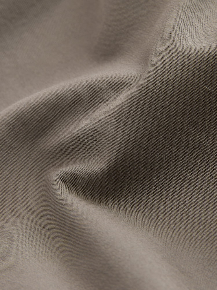 Mushroom Brown Regular Tapered Fit Cotton Stretch Cargo Trousers - Image 5 of 5