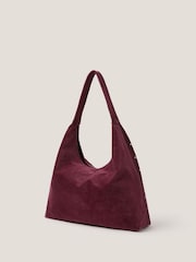 Monsoon Red Lily Embroidered Slouch Shoulder Bag - Image 2 of 3