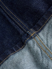 BHOEM High Rise Straight Raw Denim Rinse Trousers - Image 9 of 10