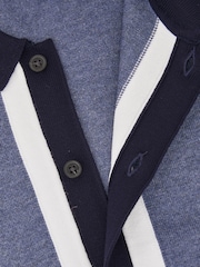 Reiss Navy/Airforce Blue Craig Polo Shirt - Image 4 of 4