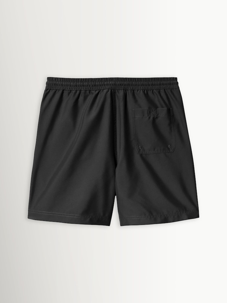 Carhartt WIP Black Chase Swim Shorts - Image 2 of 2
