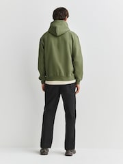 Carhartt WIP Green Logo Script Graphic Hoodie - Image 5 of 9