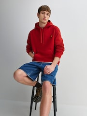 Carhartt WIP Red American Script Hoodie - Image 5 of 10