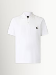 Moose Knuckles White Everett Polo Shirt - Image 1 of 2