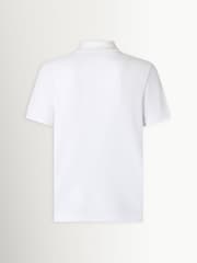 Moose Knuckles White Everett Polo Shirt - Image 2 of 2