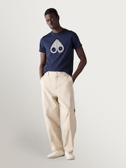 Moose Knuckles Blue Tandem Graphic T-Shirt - Image 4 of 7