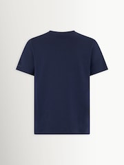 Moose Knuckles Blue Tandem Graphic T-Shirt - Image 6 of 7