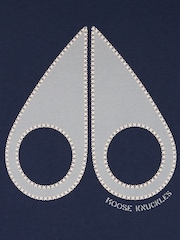 Moose Knuckles Blue Tandem Graphic T-Shirt - Image 7 of 7