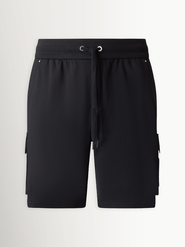 Moose Knuckles Black Hartsfield Cargo Shorts - Image 1 of 3