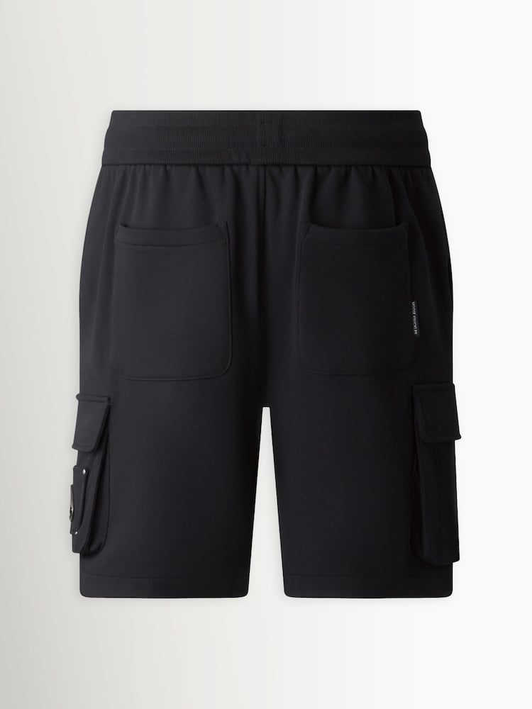 Moose Knuckles Black Hartsfield Cargo Shorts - Image 6 of 6 Moose Knuckles Black Hartsfield Cargo Shorts - Image 6 of 6