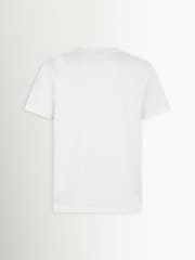Moose Knuckles White Tandem Graphic T-Shirt - Image 5 of 6